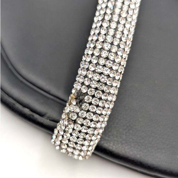 Open Edit Taytum Ankle Strap Sandal Open Toe Women's Black Size US7M EU37.5 - Picture 7 of 16